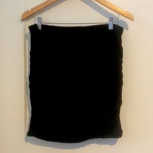 James Perse ruched mini skirt